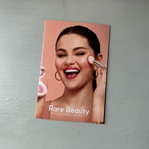 Rare Beauty x Sephora Soft Pinch Luminous Powder Blush PR pamphlet